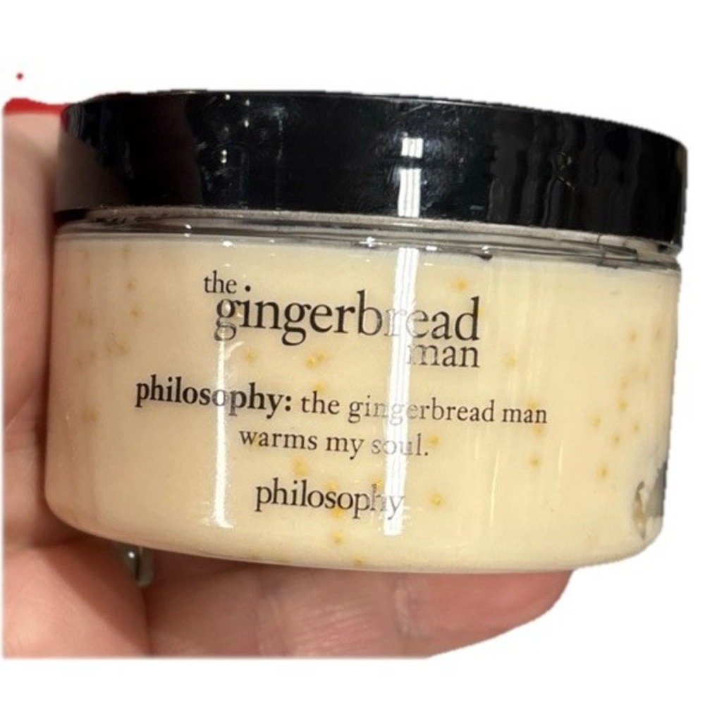 2 JarsPhilosophy The Gingerbread Man Hydrating Body Cloud Cream 4 fl oz Each New